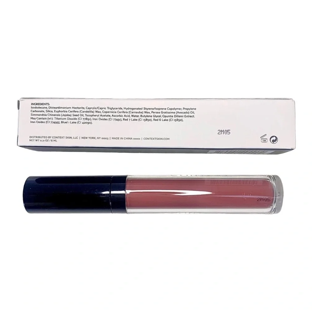 CONTEXT Lip Lacquer in Tears Are Falling (dark mauve) | BRAND NEW FULL SIZE